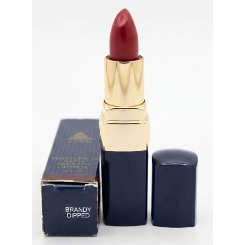 Avon Moisture 15 Satin Smooth Lipstick "Brandy Dipped" NEW